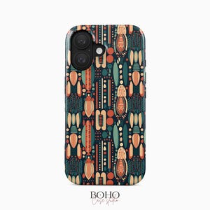 Boho Feathers Phone Case: iPhone, Samsung Galaxy, Google Pixel