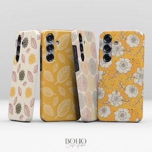 Floral Autumn MagSafe Case for Samsung Galaxy S26 S25 S24 S23 S22 Plus Ultra