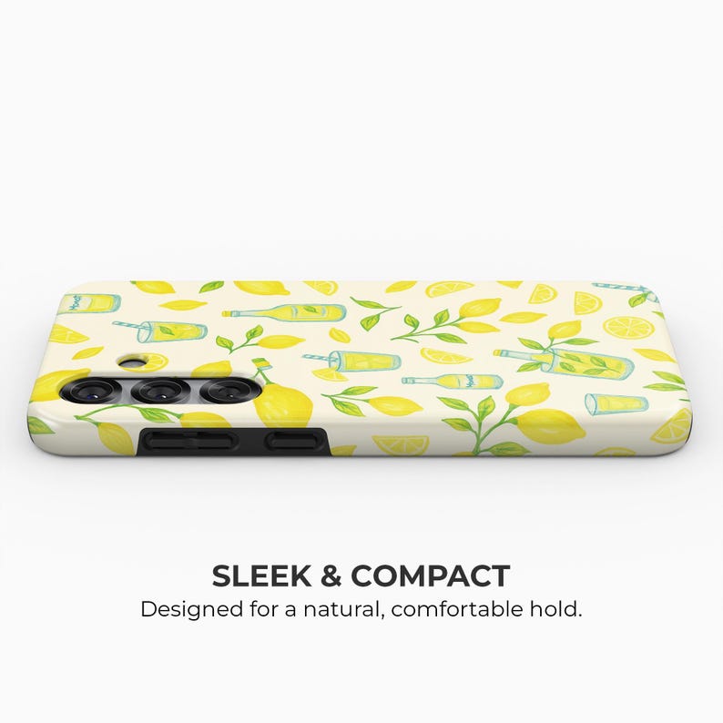 Lemon Pattern MagSafe Case for Samsung Galaxy S26 S25 S24 S23 S22 Plus Ultra image 8