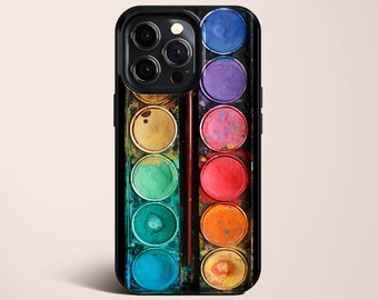 Watercolor Palette iPhone 14 Pro Case iPhone 13 Pro Max TOUGH Case / Boho Studio © / Aesthetic MagSafe iPhone 14 Plus Case