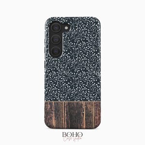 Nahtlos Blumen Handyhülle, passend für Samsung Galaxy S25 S24 S23 S22 Plus Ultra Ultra, iPhone 16 15 14 13 12 Pro Max Plus Mini, Pixel 9 Pro XL 8a