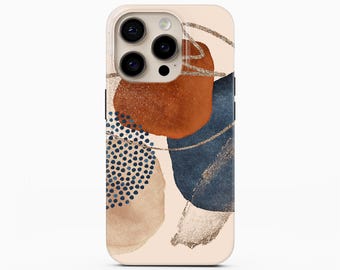 Custodia astratta Boho per iPhone 18 16 16 15 14 Pro Max Plus Mini Air