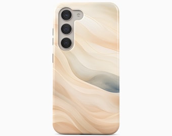 Funda Creamy Waves para Samsung Galaxy S26 S25 S24 S23 S22 Plus Ultra