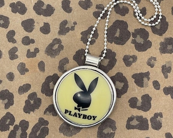 Pete-Vintage Playboy Billiard Ball Pendant/Necklace