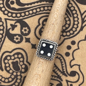 Anillo Zira Vintage Black Dice n.° 4