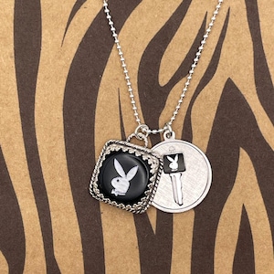 Playboy Key Necklace - Etsy