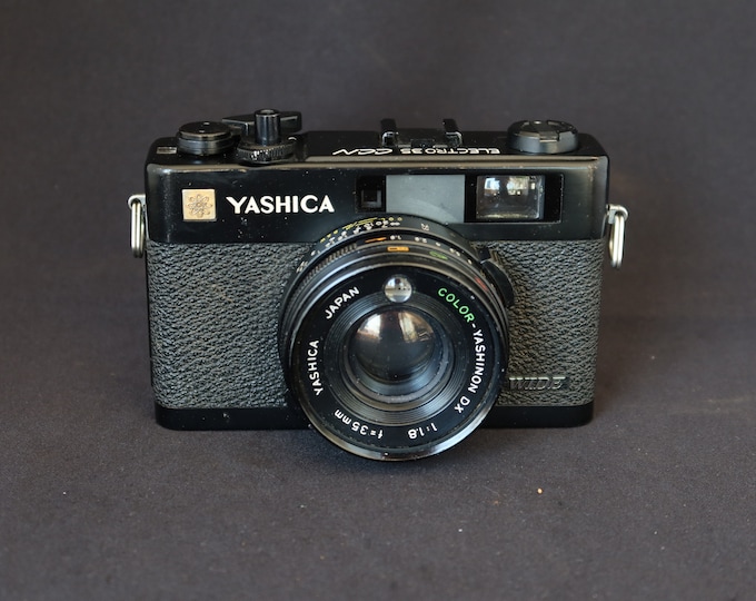 Yashica Electro 35 CCN Vintage Rangefinder Camera, Refurbished, Very