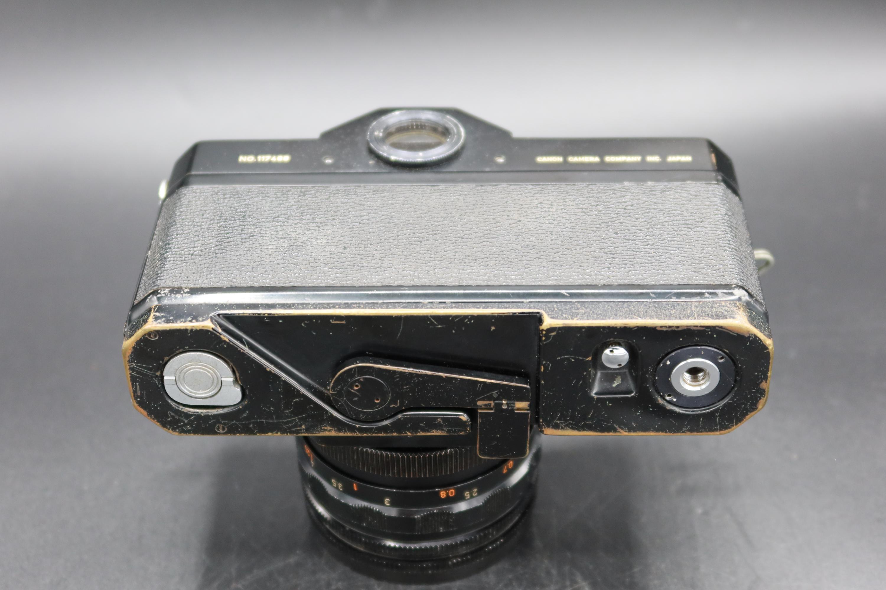 Canon Canonflex RP Original Black Paint Model, 50mm F/1.8