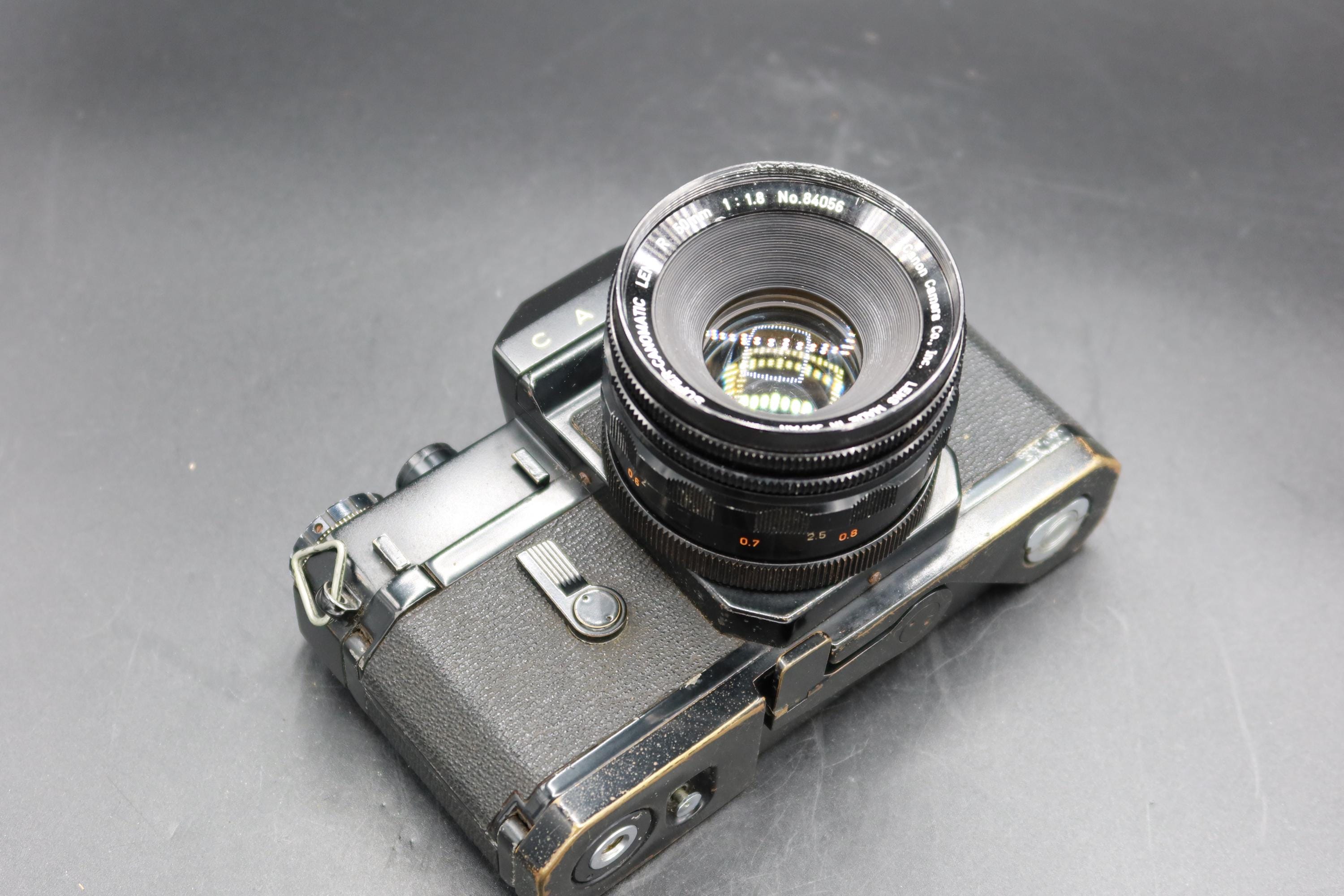 Canon Canonflex RP Original Black Paint Model, 50mm F/1.8