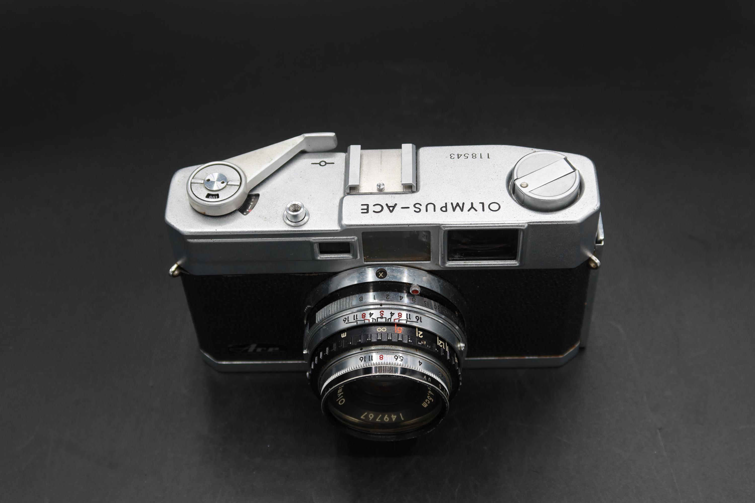Olympus Ace Vintage Rangefinder Camera, Overhauled, Ready to Shoot