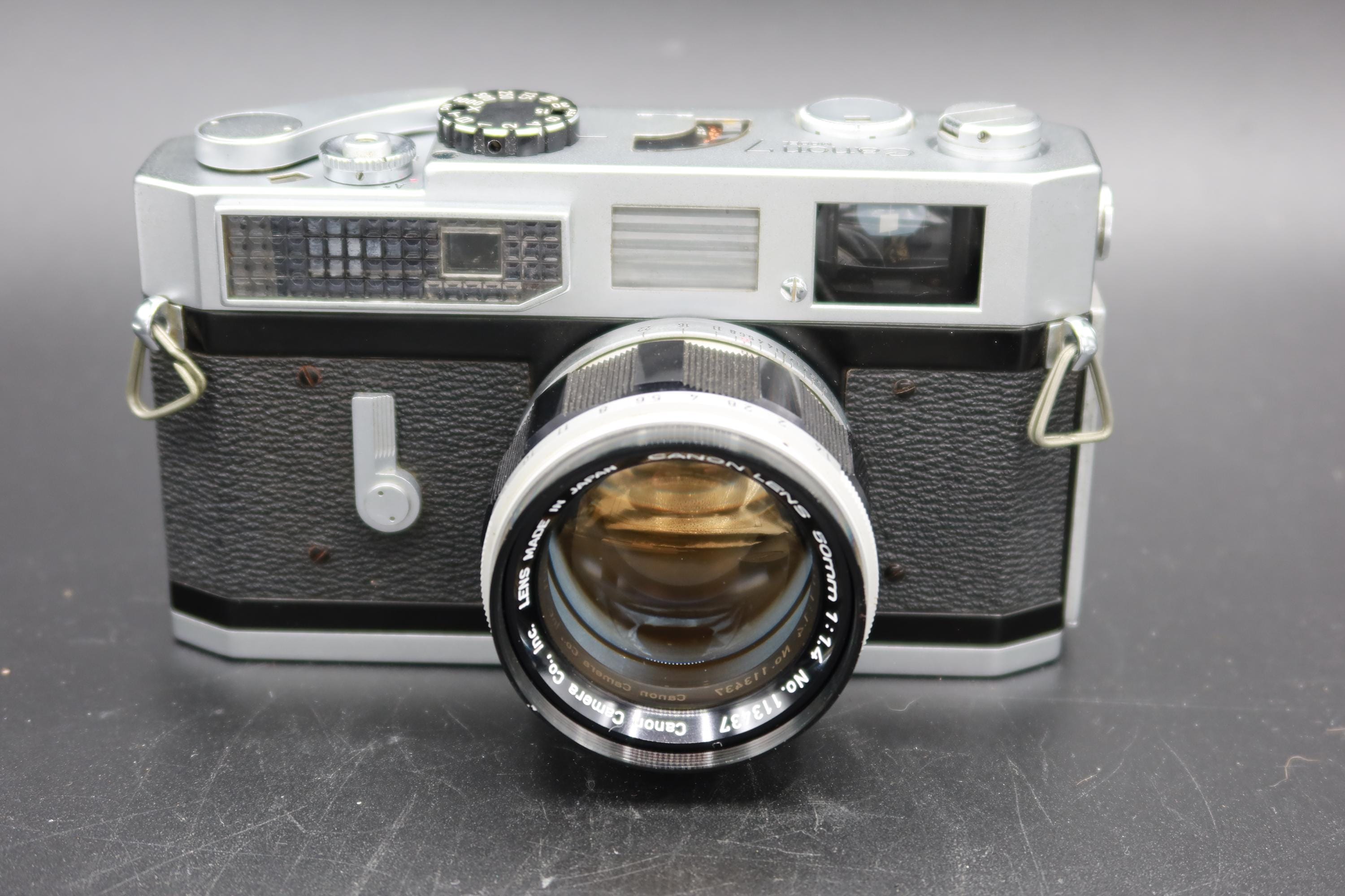 Canon 7 Rangefinder Camera With 50mm F/1.4 Lens, Overhauled