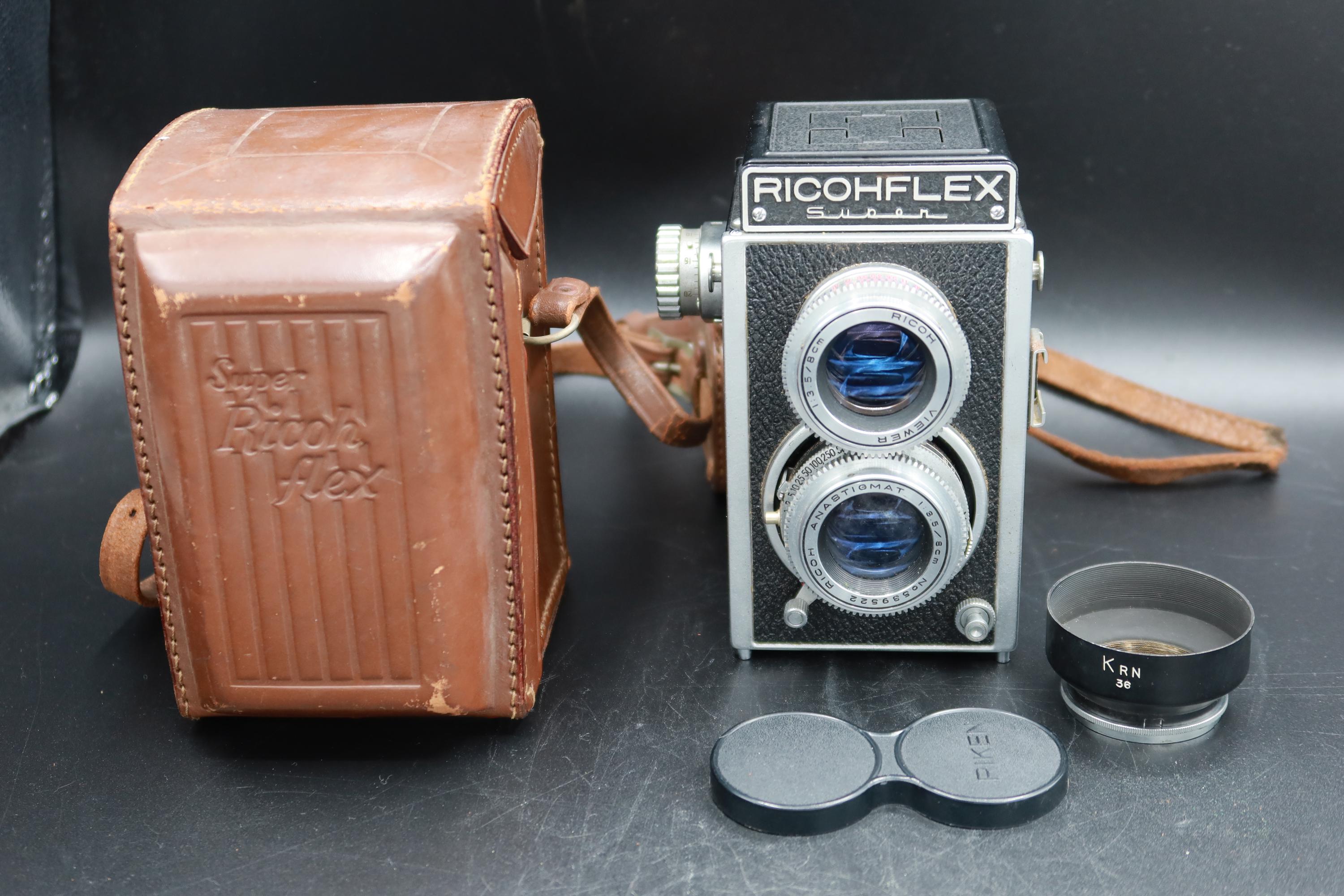 Ricohflex - Camera The Ricoh camera Super Million free lens