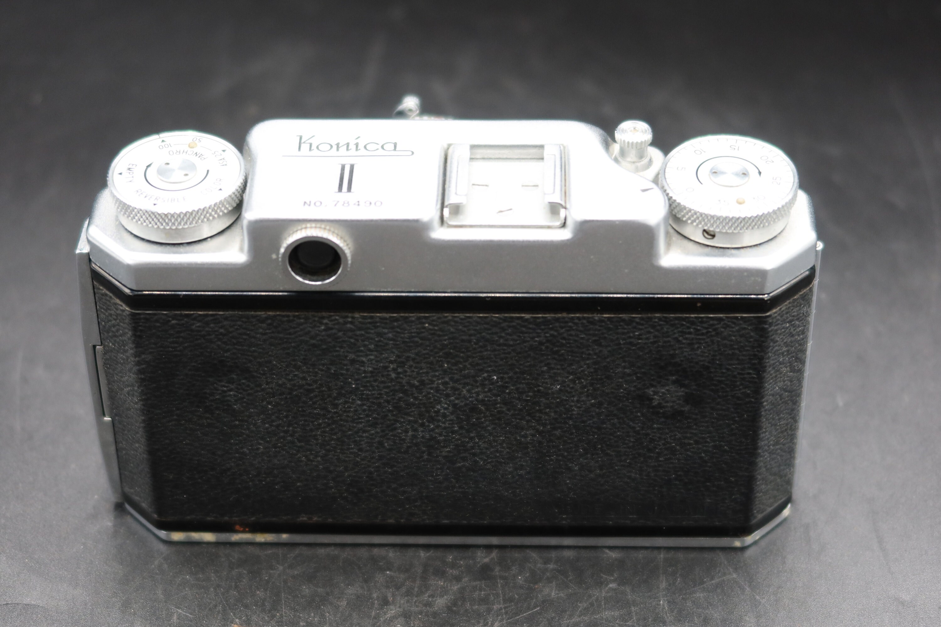 Konica IIB Vintage Rangefinder Camera With 48mm F/3.5 Lens