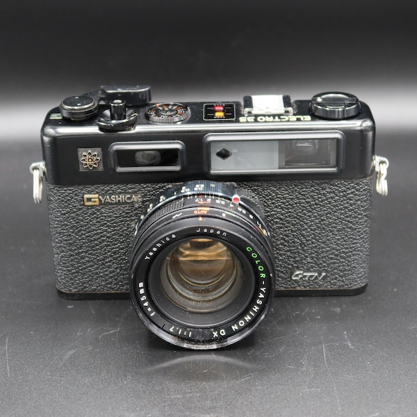 Yashica Electro 35 GTN Vintage Messsucher Filmkamera, Generalüberholt, sehr schön.