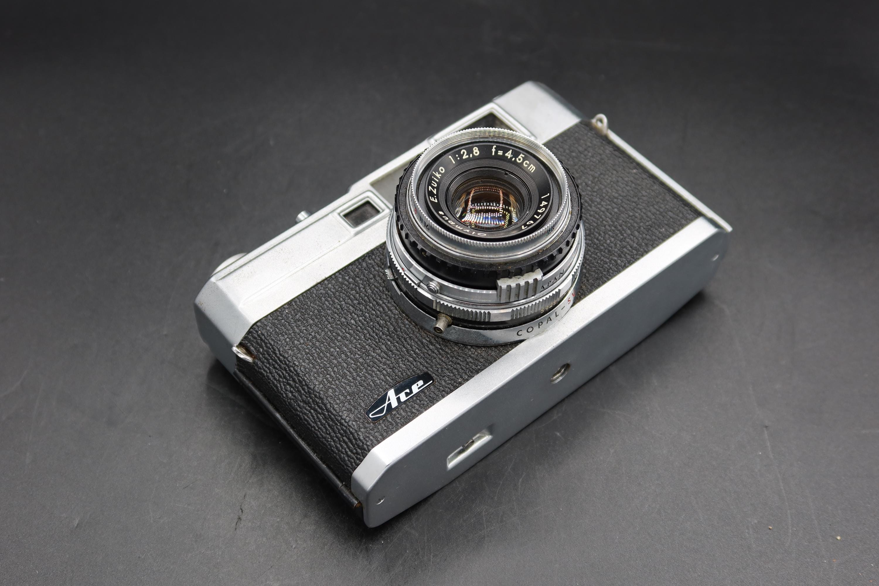 Olympus Ace Vintage Rangefinder Camera, Overhauled, Ready to Shoot