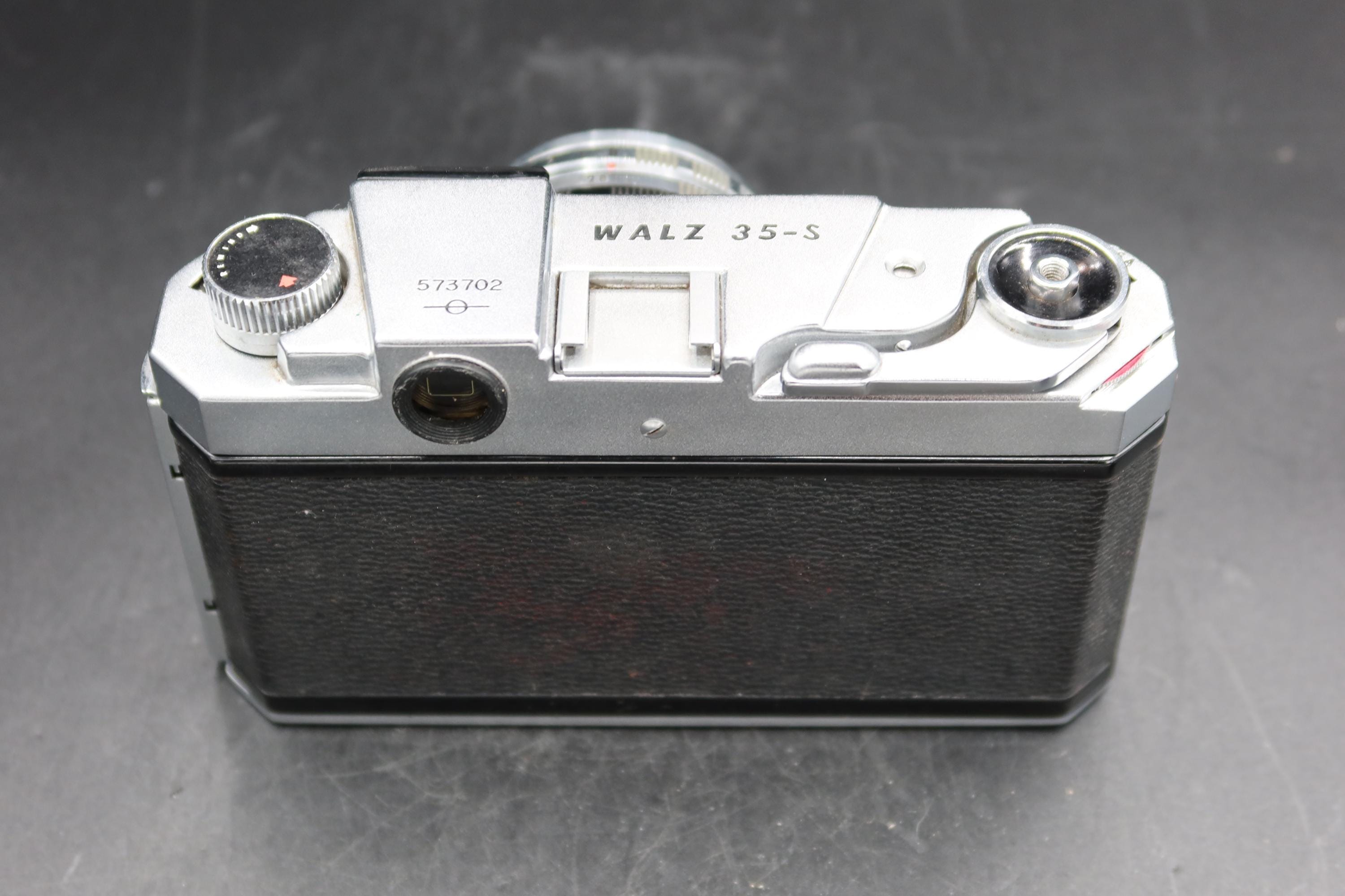 Walz 35 S レンジファインダーカメラ、45mm f/2.8レンズ付き、すぐに