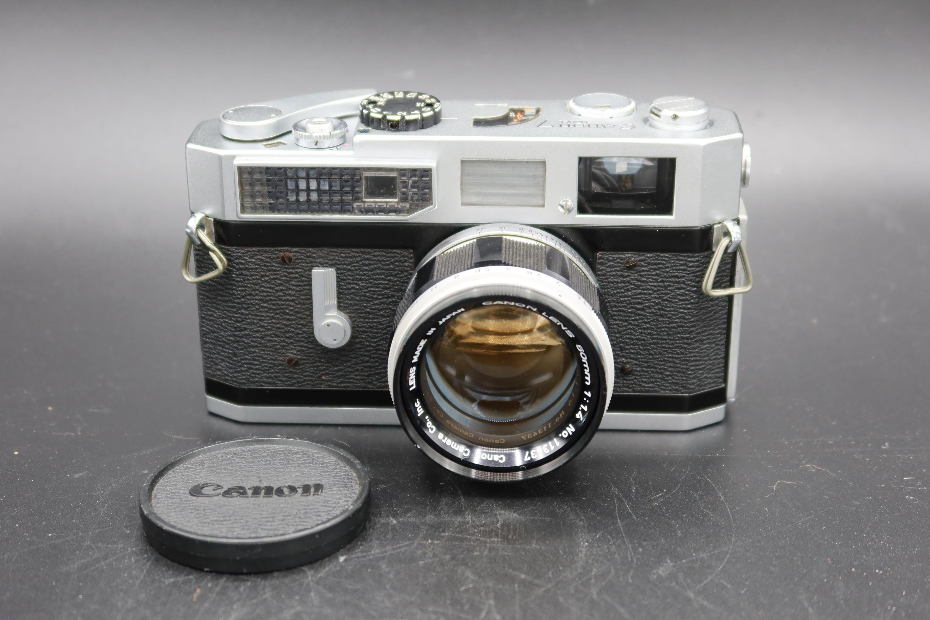 Canon 7 Rangefinder Camera With 50mm F/1.4 Lens, Overhauled Canon 7 Rangefinder Camera With 50mm F/1.4 Lens, Overhauled