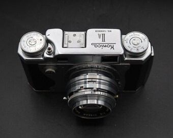 Konica IIA Vintage Rangefinder Film Camera, Overhauled
