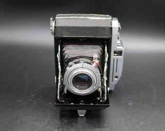 Konica Pearl II Medium Format Folding Camera, Overhauled, Ready to Use