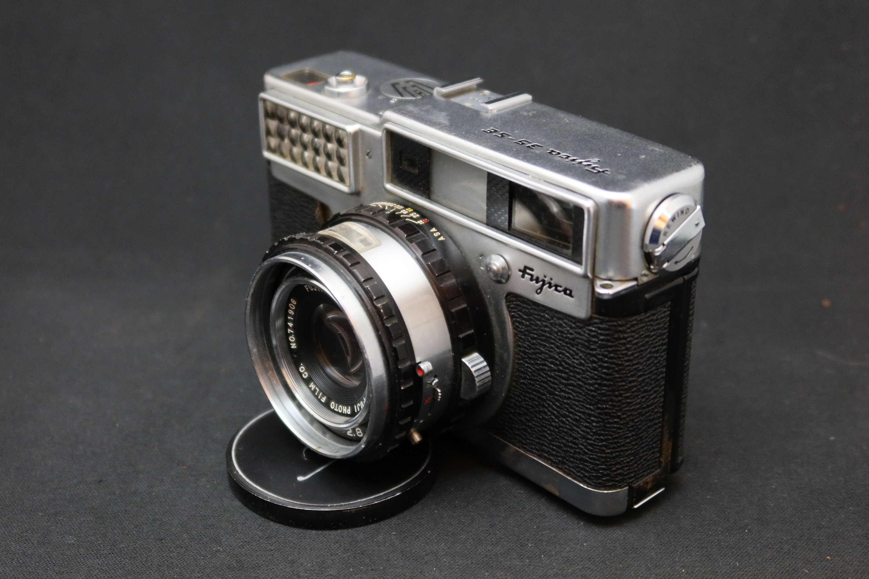 Fujifilm Fujica SE Vintage Rangefinder Film Camera Very Good Etsy