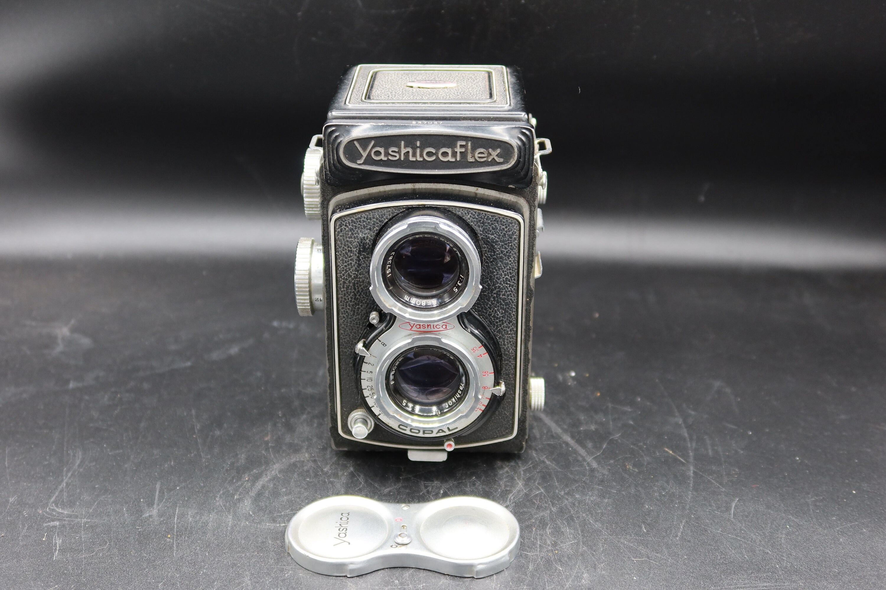 Film Yashicaflex Model C 完動品◎YASHICAFLEX C型 二眼レフ フィルム