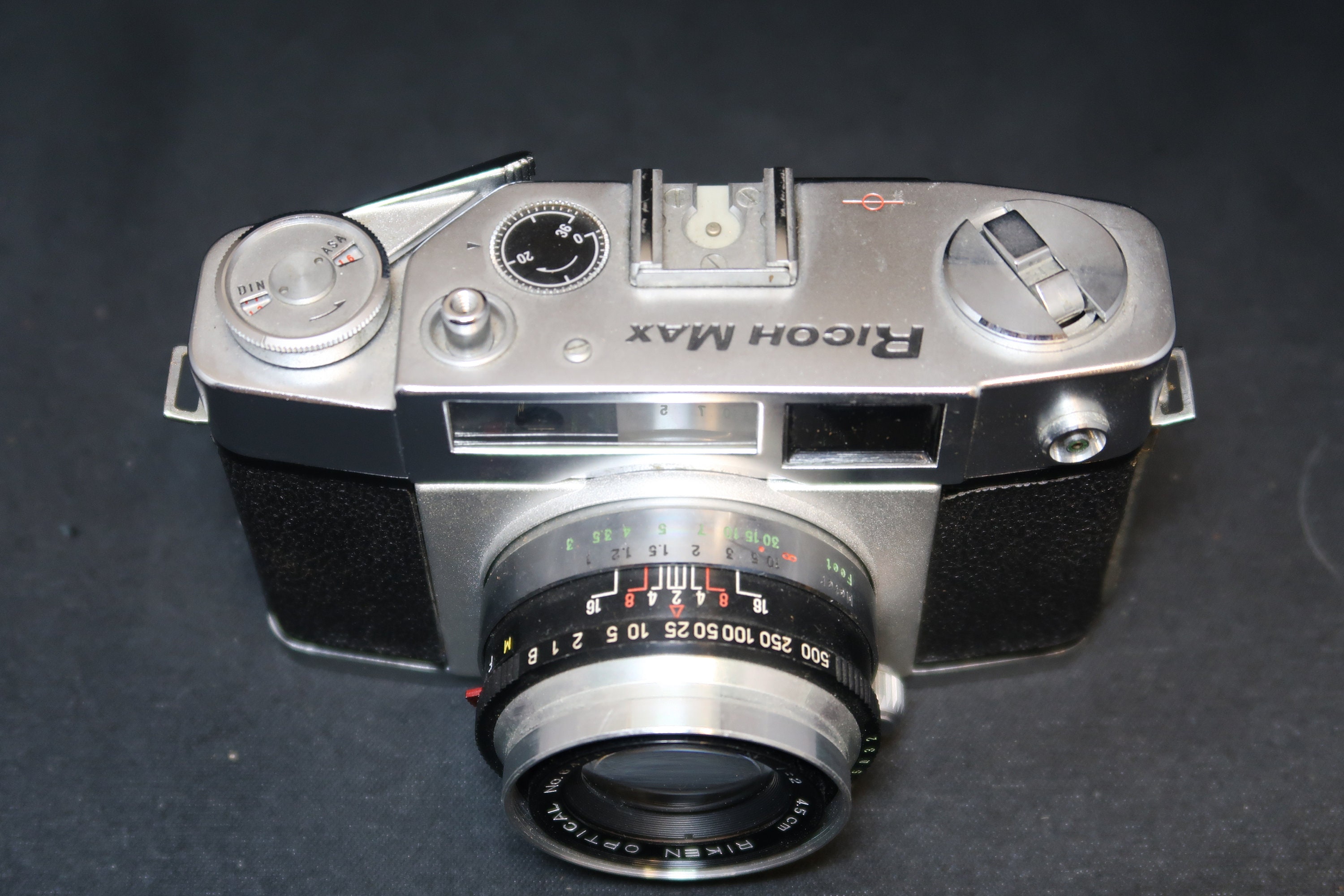 Ricoh Max Vintage Rangefinder Film Camera Overhauled Ready Etsy