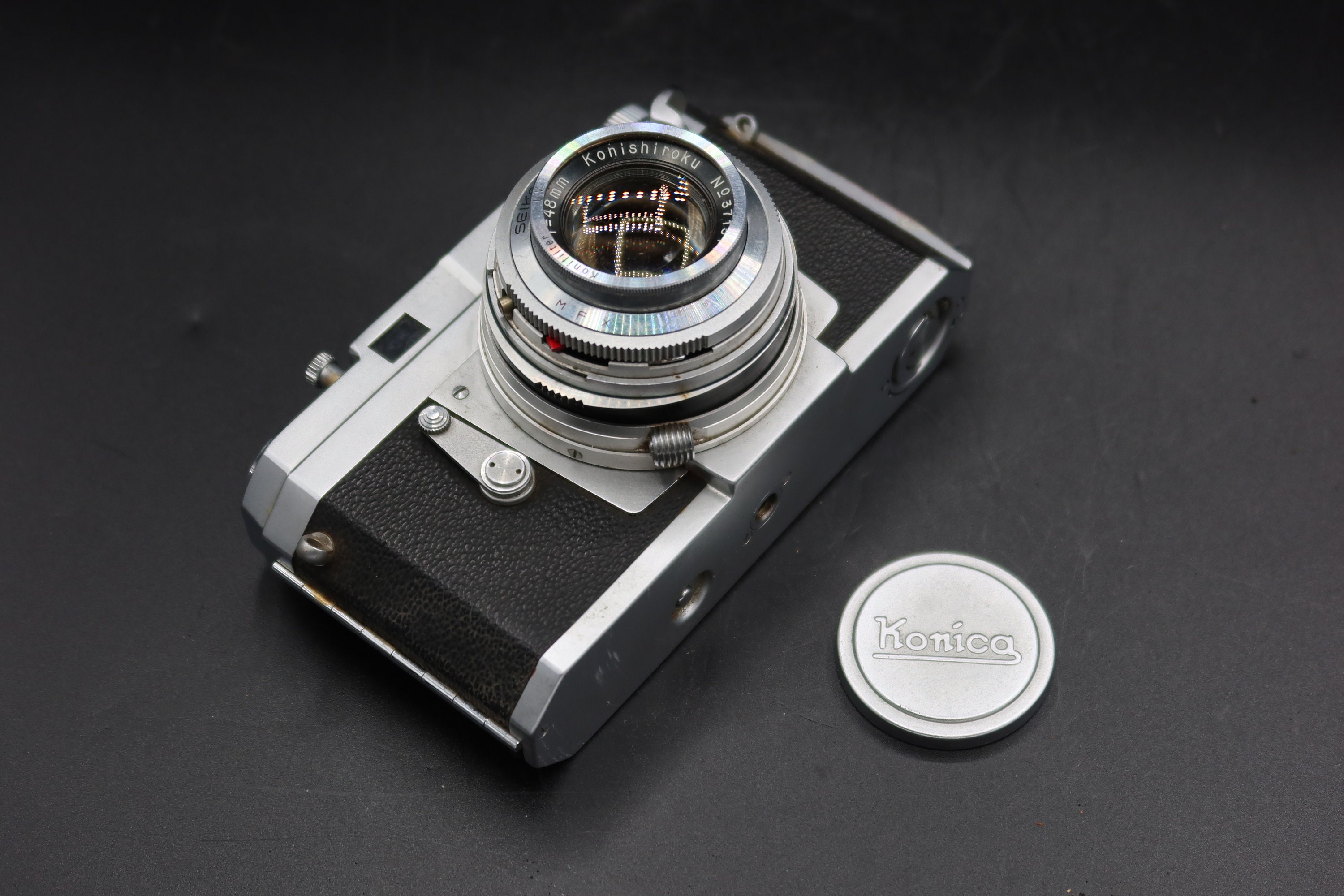 Konica Ⅲ　コニカ 3　レンジファインダー カメラ　ヴィンテージ コニカIII ビンテージレンジファインダーカメラ、完全