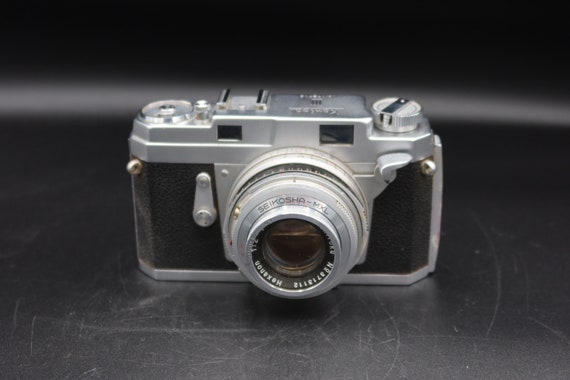 Konica iii レンジファインダー フィルムカメラ コニカIII ビンテージレンジファインダーカメラ、完全