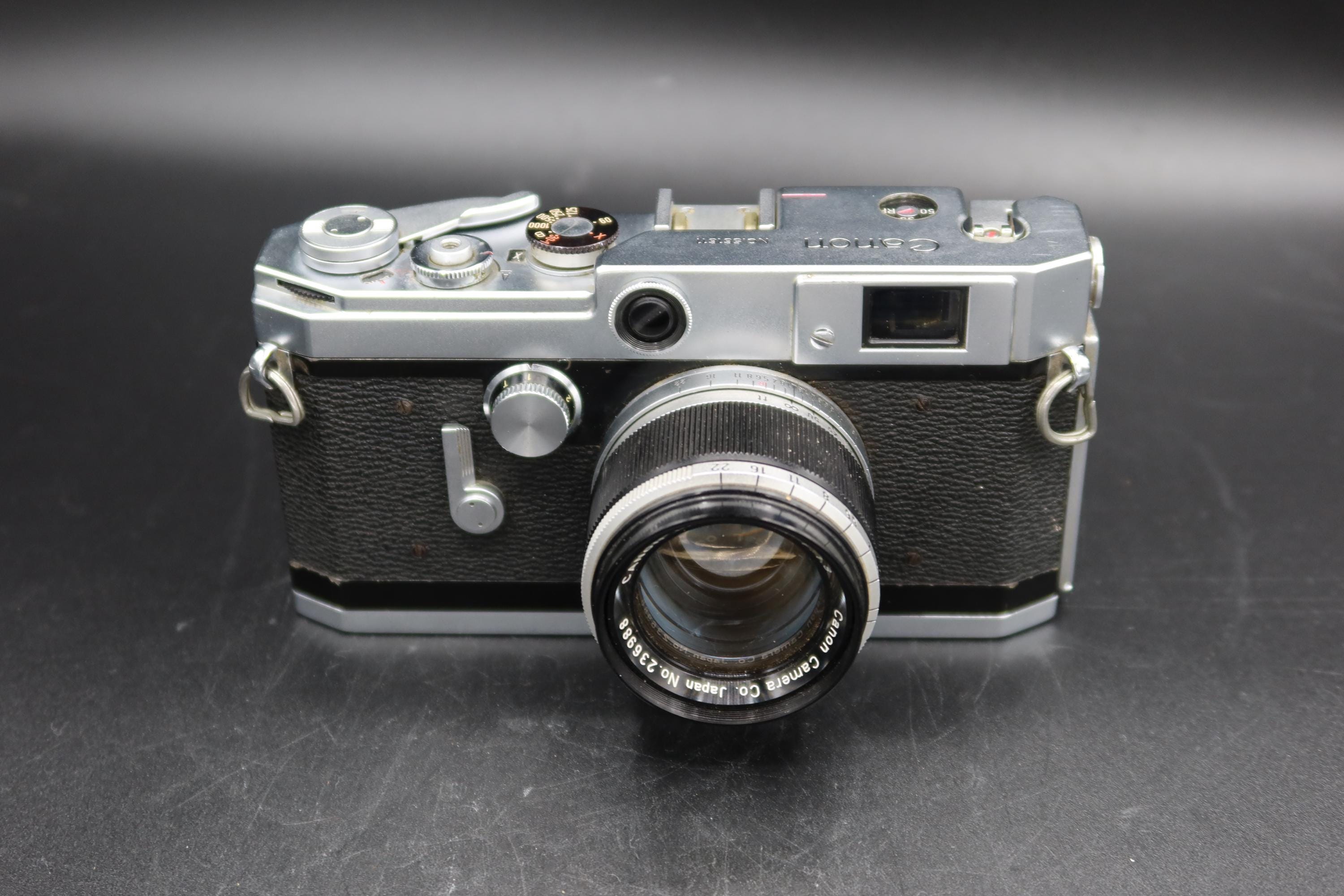 Canon L1 Vintage Rangefinder Camera With Canon 50mm F/1.8 Lens