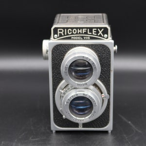 Ricoh RIcohflex Model VIIS Vintage Medium Format TLR Camera, Overhauled, Ready to Shoot, Rare