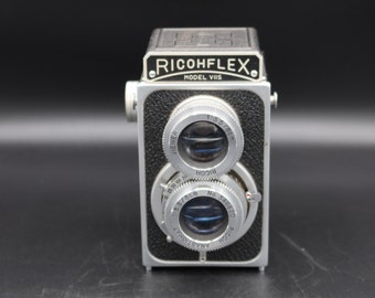 Ricoh RIcohflex Model VIIS Vintage Medium Format TLR Camera, Overhauled, Ready to Shoot, Rare