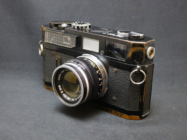 Canon 7 Vintage Rangefinder Camera with Canon 50mm f/2.2 Leica Etsy