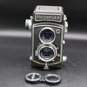 Ricoh Ricohlfex DIA Vintage TLR Medium Format Film Camera, Overhauled, Ready to Use