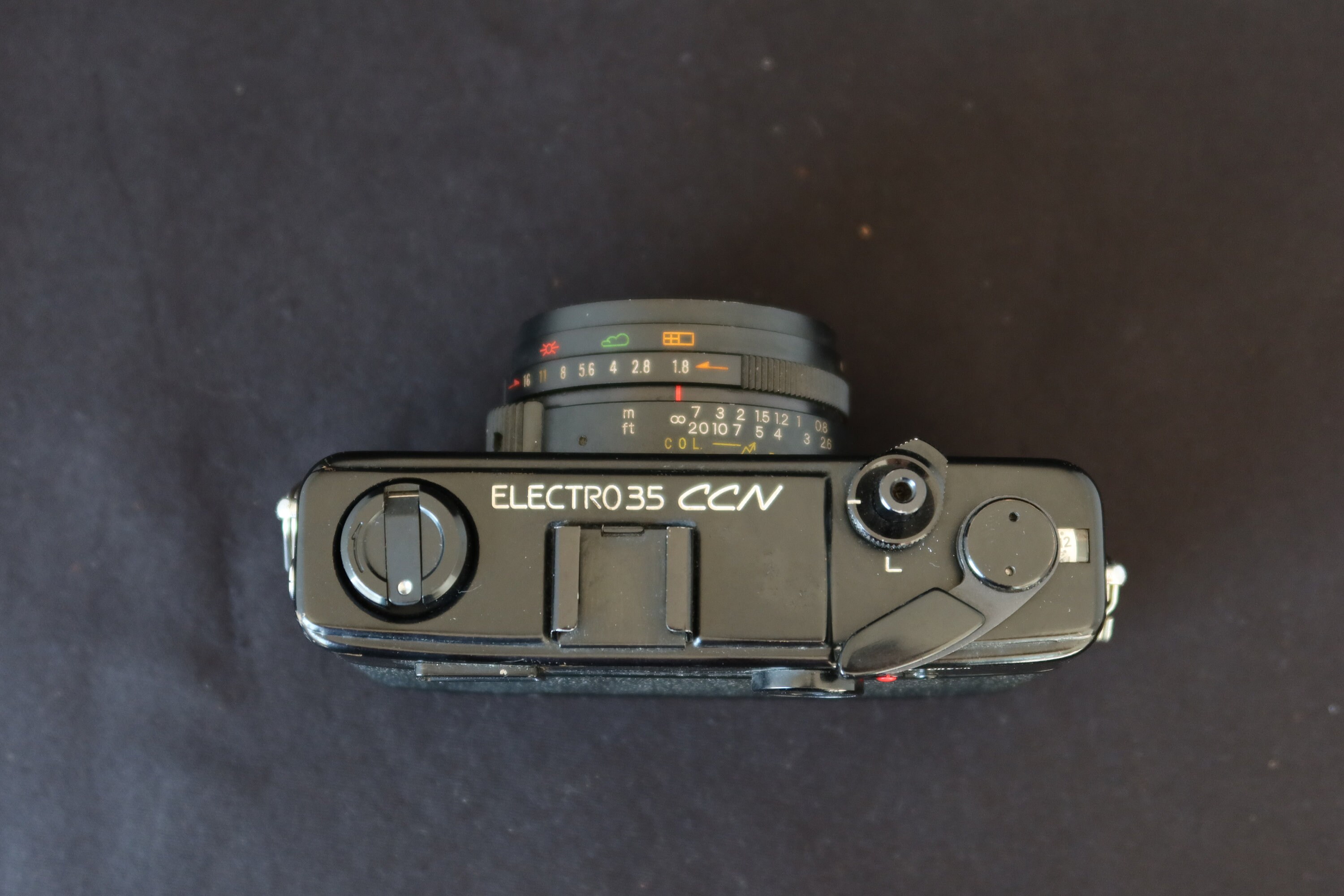 ヤシカ エレクトロ 35 CCN ビンテージ レンジファインダー カメラ