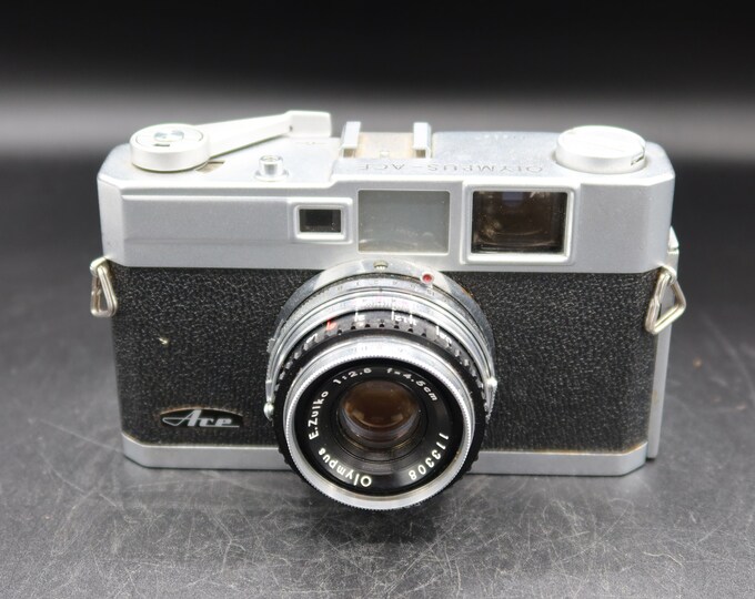 Olympus Ace Vintage Rangefinder Camera, Overhauled, Ready to Shoot Etsy