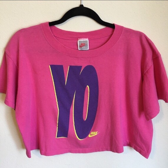 vintage nike crop top