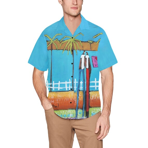 Pelle Pliante Chemise Made In Hawaii Pacific Legend PLA Original