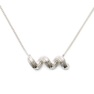 Cellentani Pasta Sterling Silver Necklace – Foodie Gift