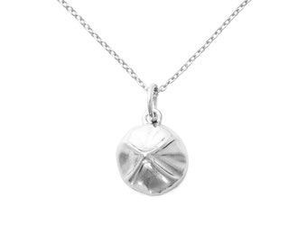 Momo Dumpling Necklace (Sterling Silver) by Delicacies Jewelry - Every purchase donates to fight hunger.