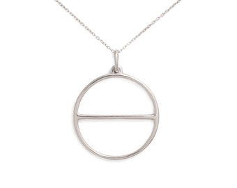 Salt Symbol Necklace, Sterling Silver, The Salty Collection, Inspired by Morton Salt - every purchase fights hunger!