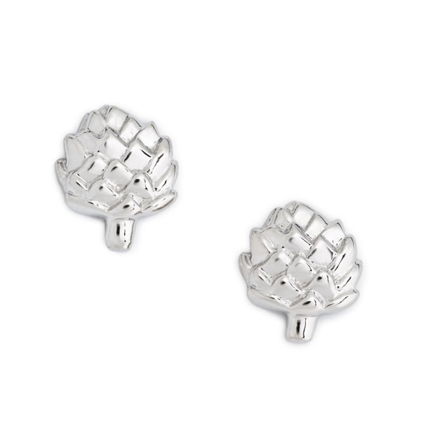 Artichoke (stud) Earrings by Delicacies Jewelry - every purchase helps fight hunger! foodie gift, food jewelry