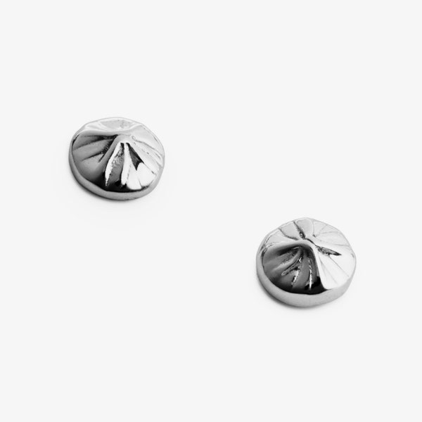 Soup Dumpling (XLB) Post Earrings (Sterling Silver) by Delicacies Jewelry - Every purchase donates to fight hunger.