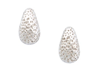 Avocado Whole Earrings Sterling Silver by Delicacies Jewelry - every purchase helps fight hunger! foodie gift, food jewelry