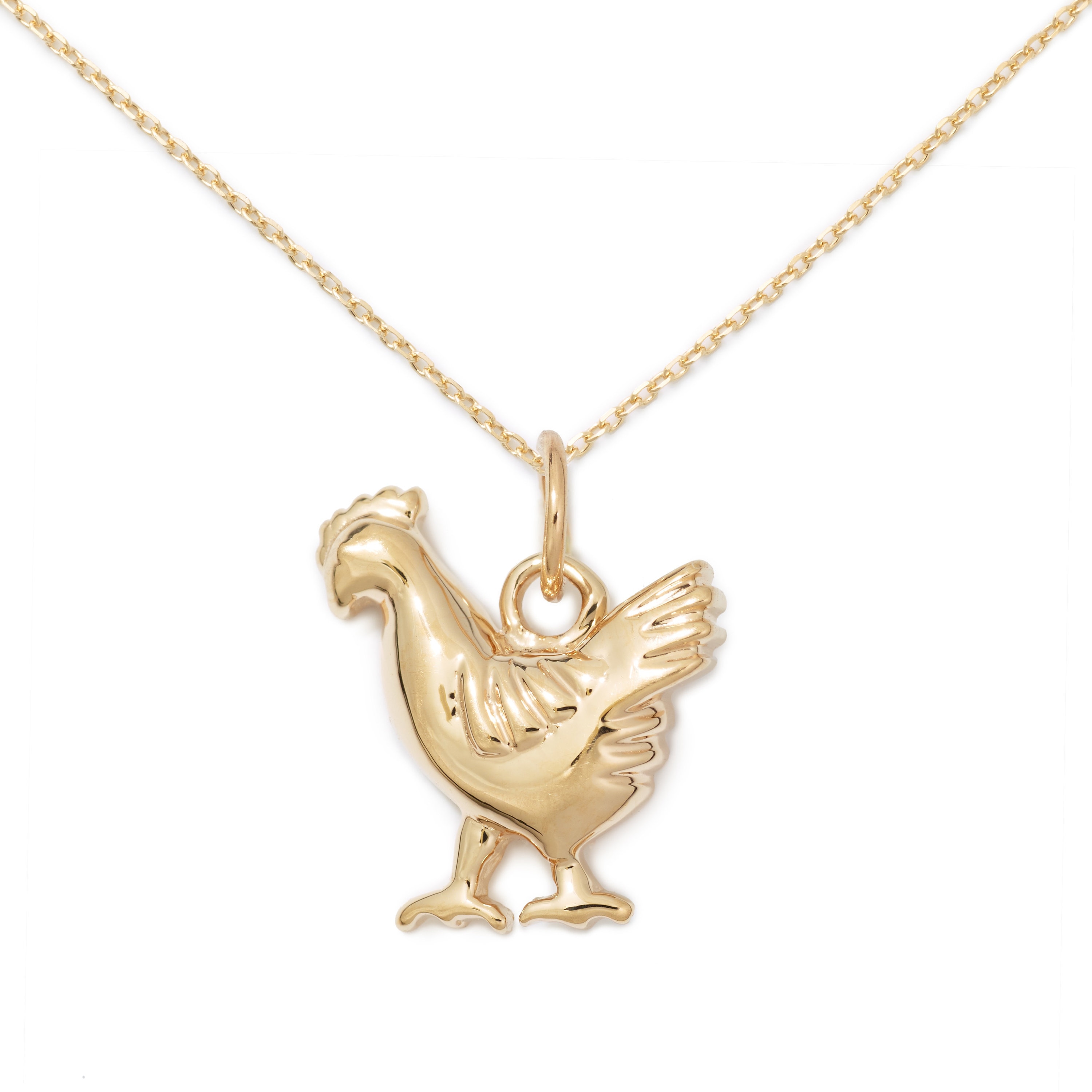 Rooster Fighting Pendant - Etsy