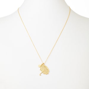 Morton Umbrella Necklace, Yellow Gold Plated, the Salty Collection ...