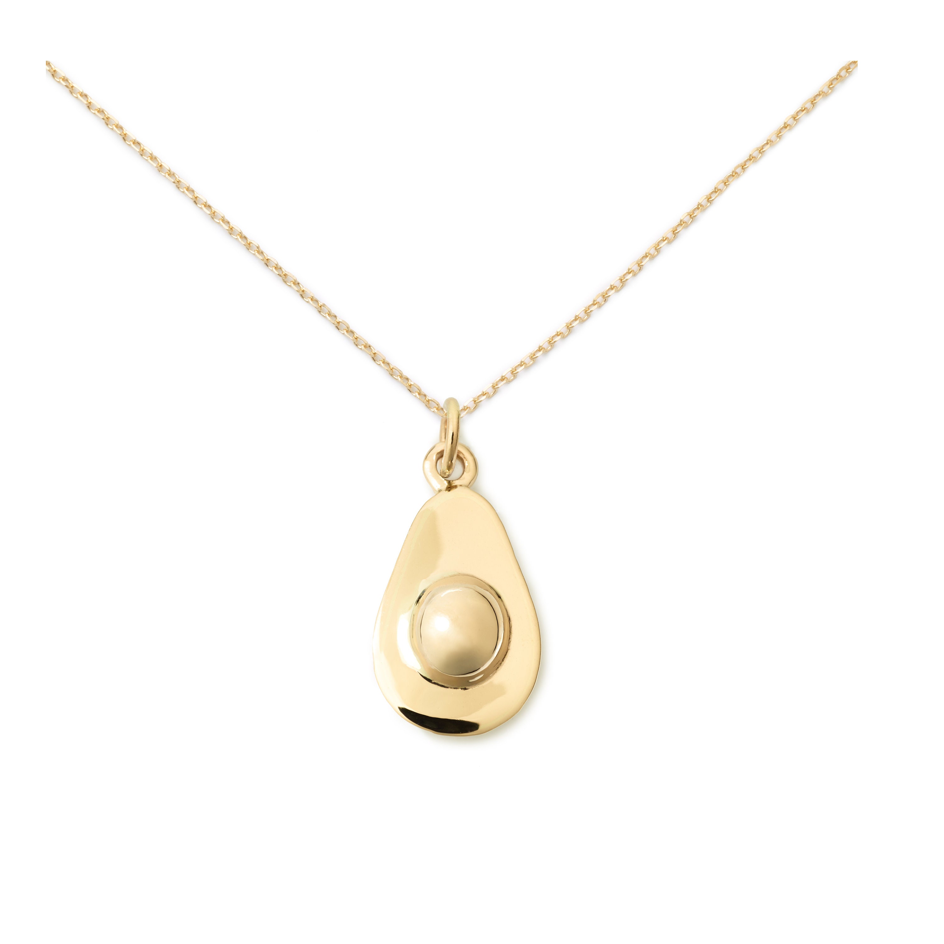 Avocado Necklace 14k Gold By Delicacies Jewelry Every Etsy