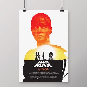 Mad Max Fury Road Furiosa poster silkscreen print 13x19 Limited Edition / Signed / Numbered image 3