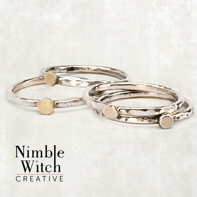 Boho Stacking Rings - Etsy