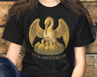 Mystery of Life - Vita Mysterium | Medieval Alchemical Symbol T-Shirt