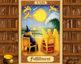 Fulfillment Tarot Card Print – Esoteric Arcana Art